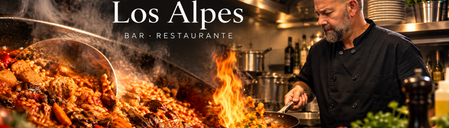 Menu restaurante los Alpes en Valencia